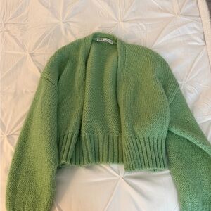Zara Mint Green Women's Cardigan
